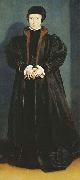 Portrait of Christina of Denmark, Duchess of Milan,, Hans holbein the younger